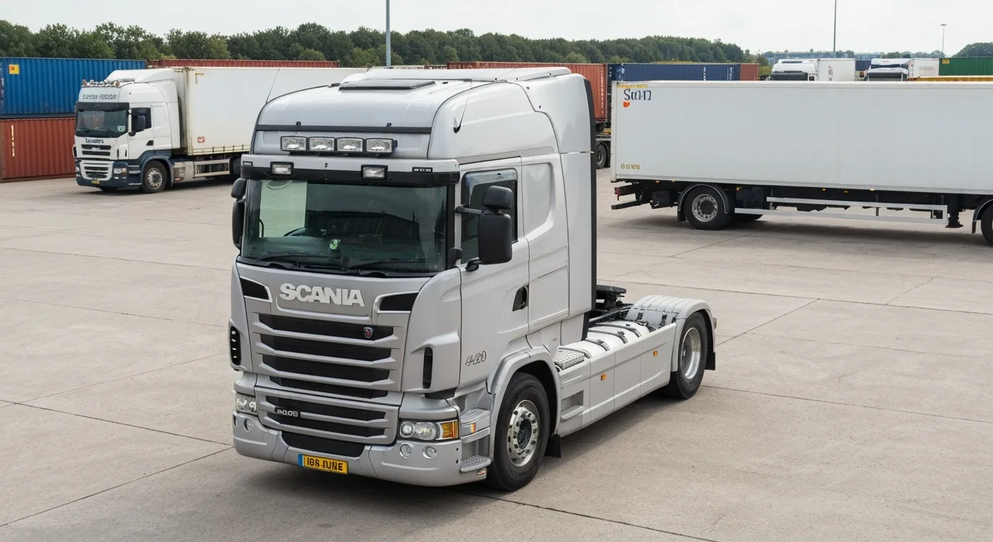 Scania R420 – czy warto kupić tenciągnik siodłowy?